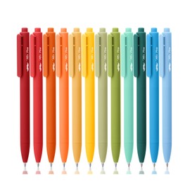 Mr. Pen- Retractable Gel Pens for Journaling, 12 Pack, Winter Forest Color Inks, Fast Dry, Soft grip Barrels, Smooth Writing, 0.5mm Fine Point Aesthetic Pens