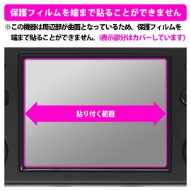 PDA Kobo ANBERNIC RG35XX H Compatible Blue Light Cut [Glossy] Protective Film, Made in Japan
