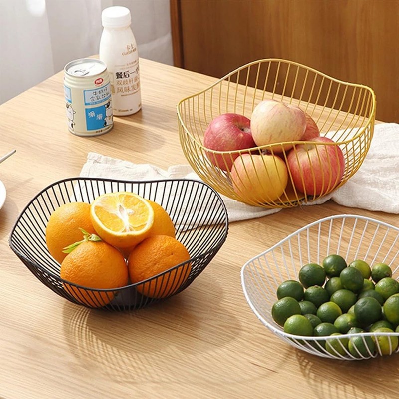 Nordic Fruit Basket Fruit Storage Fruit Bowl Large Capacity Stylish