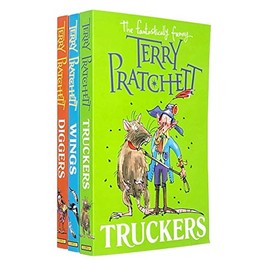 Terry Pratchett The Bromeliad Trilogy collection 3 books set - Wings The Third Book of the Nomes, Diggers The Second Book of the Nomes, Truckers The First Book of the Nomes