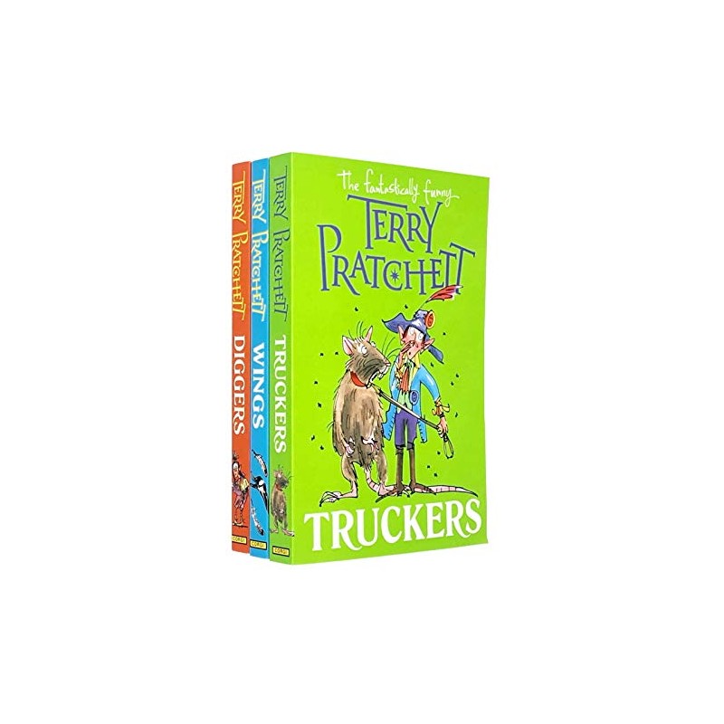 Terry Pratchett The Bromeliad Trilogy collection 3 books set -