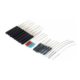 22 Pieces Professional Broken Key Extractor Tools Key Removal Hook Lock Professional Hand Tools