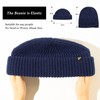 Oversize L/XL/XXL Merino Wool Blend Short Fisheman Beanie Lightweight Warm