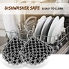 2pack Cast Iron Scrubber Chain Mail Scrubber 316 Chainmail Scrubber