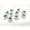 20 Pack of M6 Nyloc Nuts - Self locking with