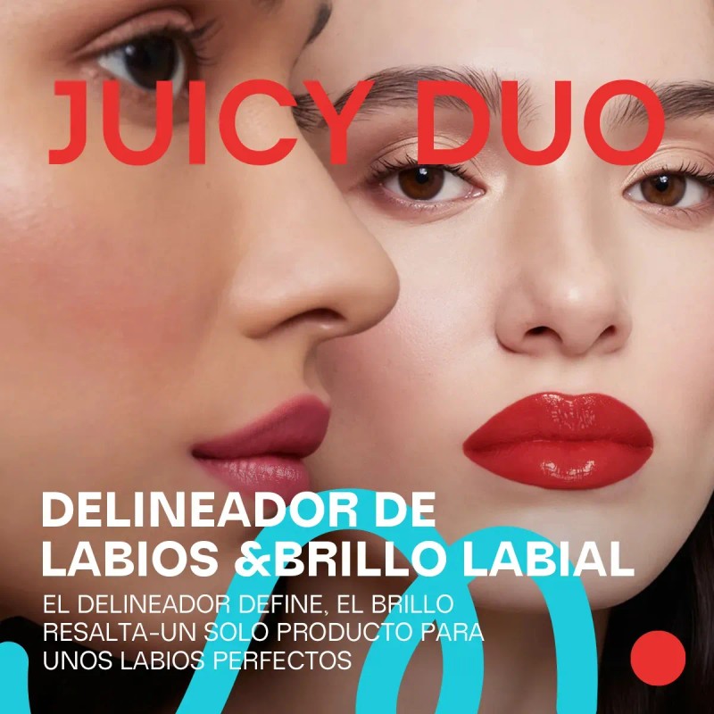 Minimeli Juicy Delineador Y Brillo Labial 2 En 1 Hidratante