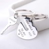 You Hold The Key to My Heart Forever Couple Keychains