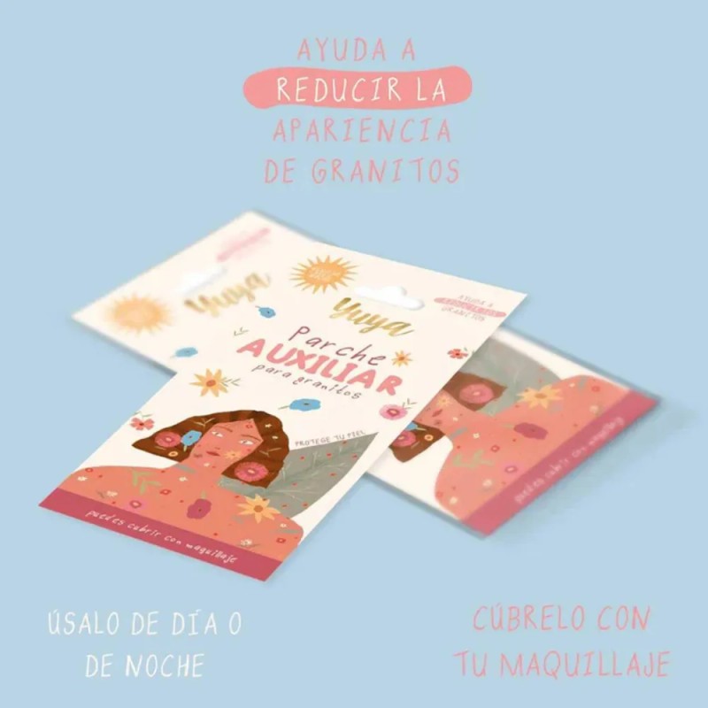 Pack X36 Parches Auxiliares Para Granitos Día/noche Yuya