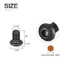 DTGN #6-32x3/8" Button Head Socket Cap Screws - 20Pack -