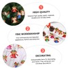 Ciieeo 12 Pcs Large Plastic Jingle Bells for Christmas Tree