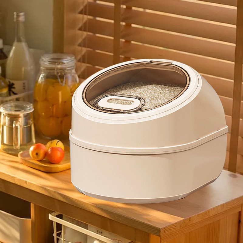 Rice Storage Container Airtight 11lb Damp Proof High Temperature Resistant