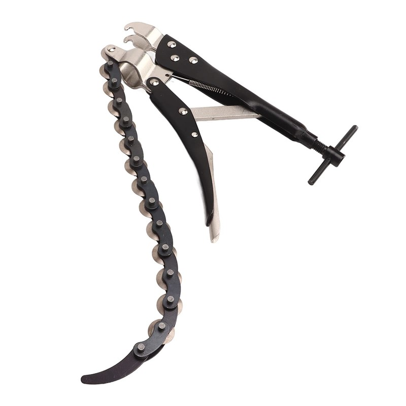 Locking Chain Pliers Clamp 15 Chains Vise Wrench Pipe Cutter