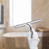 Stainless Steel Shower Squeegee, Window Squeegee, 12 Inch, Shower Wiper