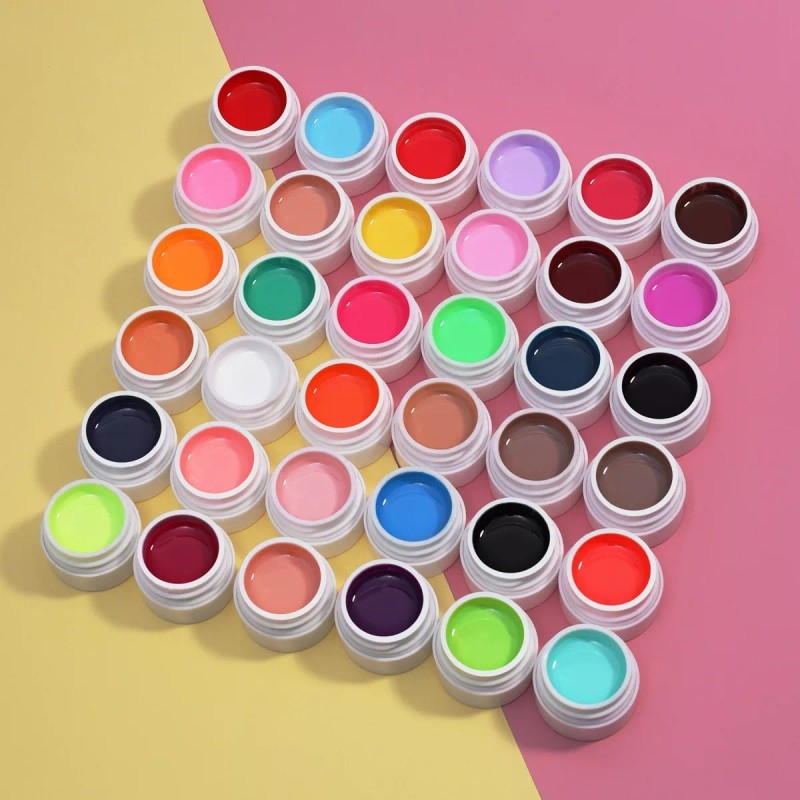BtyboxGel para Uñas Kits Para Uñas 36colores Esmaltes Pintura Gel