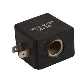 KTI Hydraulics Dump Valve Coil Power Up 10 V Spade Connectors Sq Solenoid