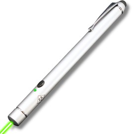 POLARIS Green Laser Pointer Silver Green Light Laser Green Laser Domestic Standard PSC Certified RB-18G Presentation (1)