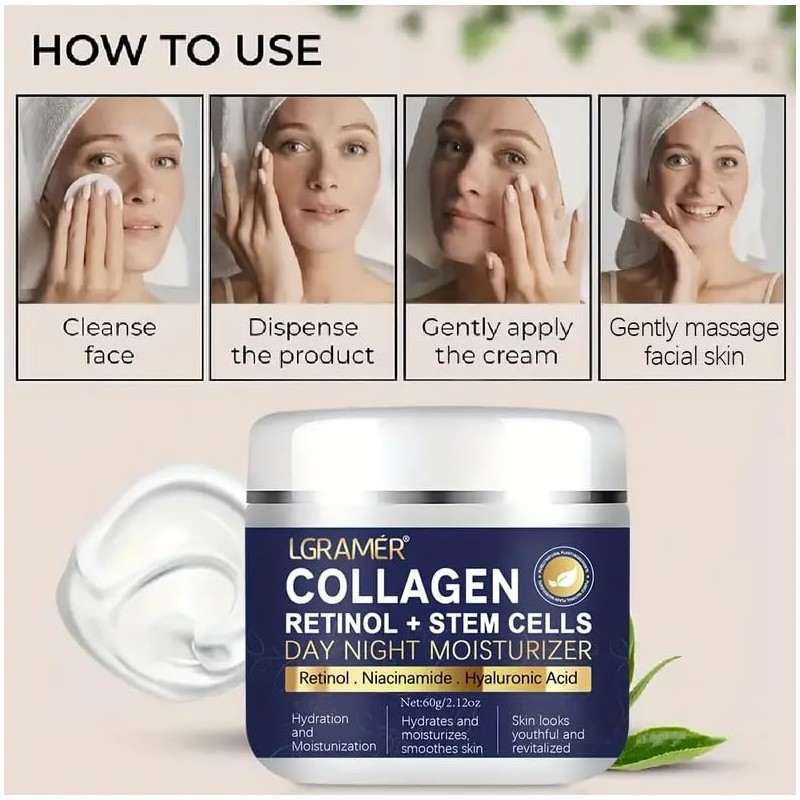 Retinol Cream Day & Night Moisturising Cream for Firming Skin