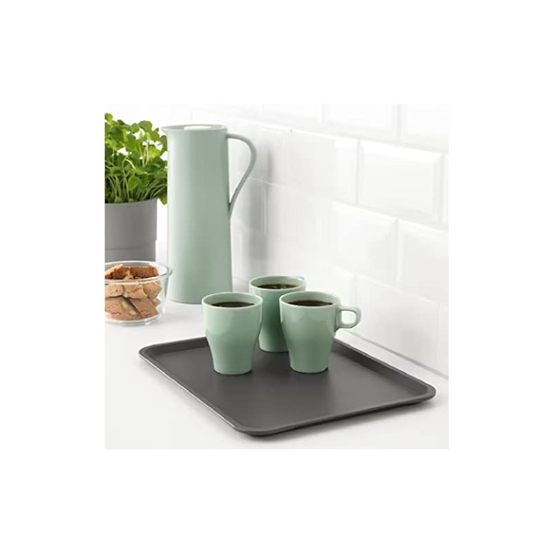 I-K-E-A TILLGÅNG Serving Tray Gray Polypropylene15x11