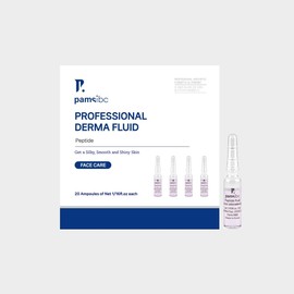 Palms Ampoule Derma Fluid Peptide Elasticity Ampoule 2ml / 팜스앰플 더마 플루이드 펩타이드 탄력앰플 2ml X 20EA+샘플 펩타이드 - 탄력  샘플