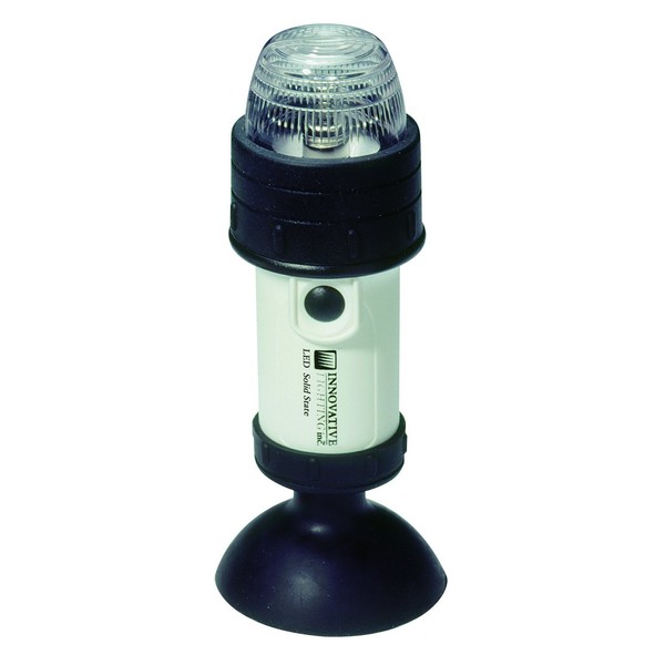 Innovative Lighting LED White Case Stern Light with Suction Cup