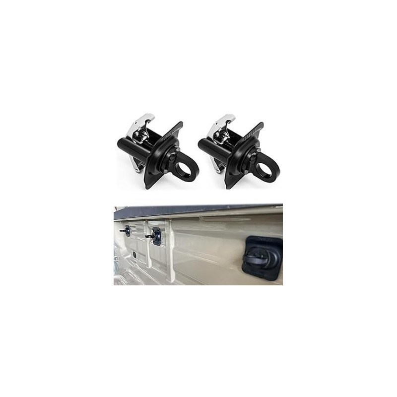 Tie Down Anchors Compatible with 2014-2023 Silverado Sierra 1500 2500