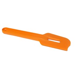Tupperware Paddle Scraper Spatula in Citrus Orange