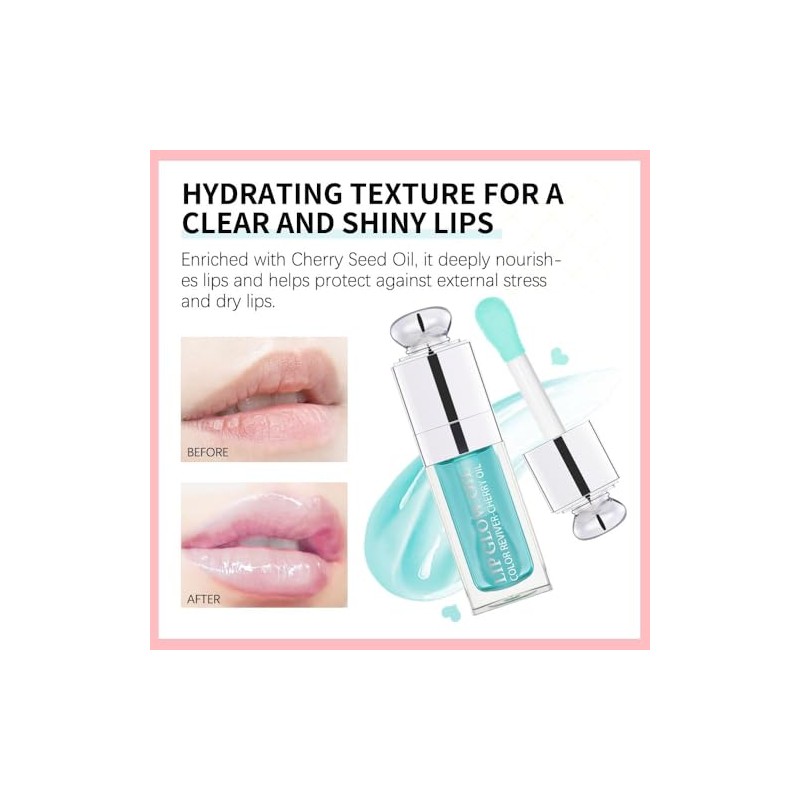 Unyoke- Aceite hidratante para labios, aceite para el cuidado de