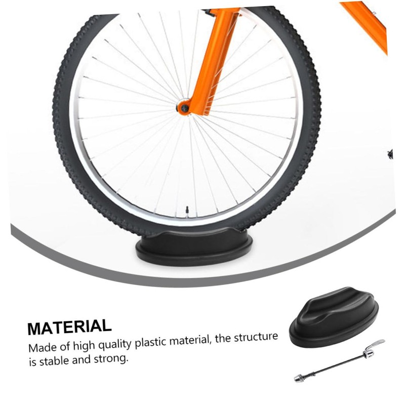 OHPHCALL 2 Pcs Front Wheel Pad for Bicycle Training Stationary