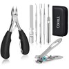 Triko Kit de Pedicura Profesional de 7 Herramientas, Cortauñas de