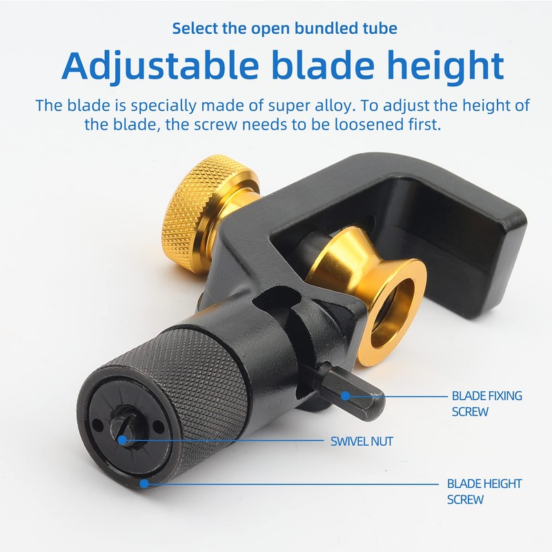 FTTH Transverse Armoured Cable Stripping Knife 8-28mm Fiber Optic Cable