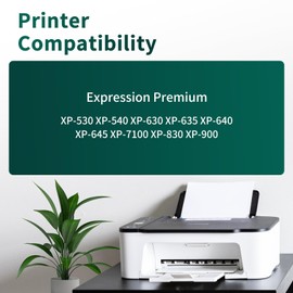 5 x 33XL Printer Cartridges Compatible with Epson 33XL Yellow for Epson Expression Premium XP-530 XP-540 XP-7100 XP-900 XP-630 XP-635