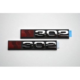 Saleen 2007-2009 Saleen Ford Mustang H302 Heritage Side Fender Badge SET