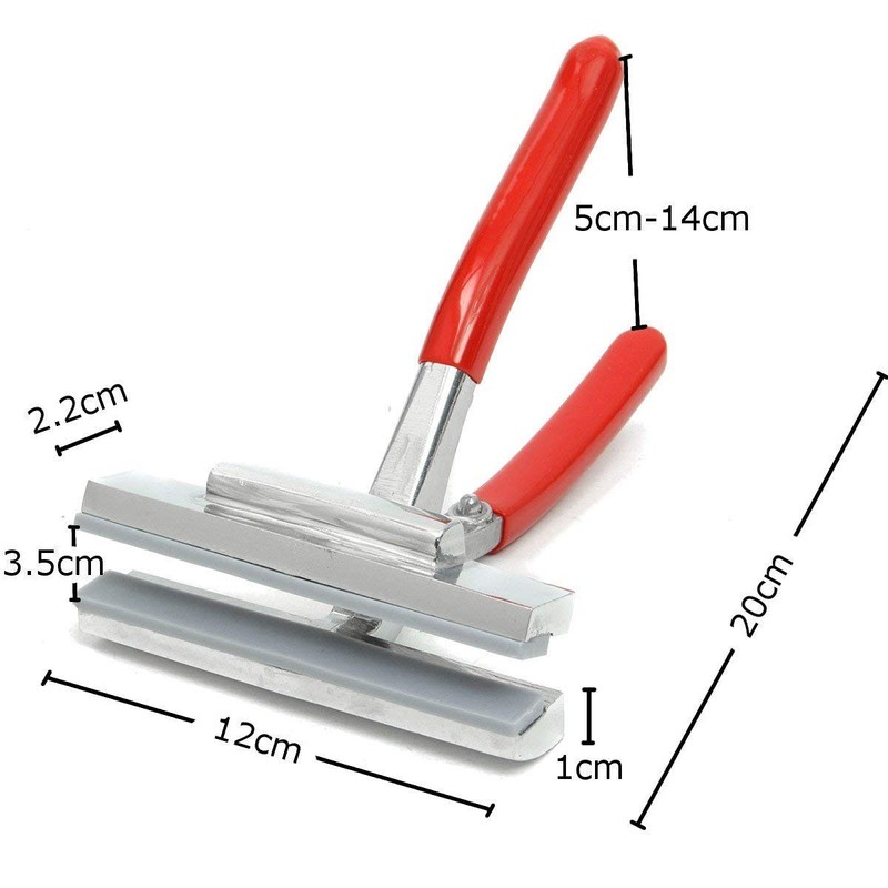 Alicates de lona para estirar lienzo con mango de retorno