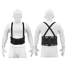 Truper FAJA-MV, Faja con tirantes ajustables, ventilada, talla mediana