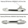 Fiat 500 Door Handle, Left-Hand Drive Side Exterior Outer Door