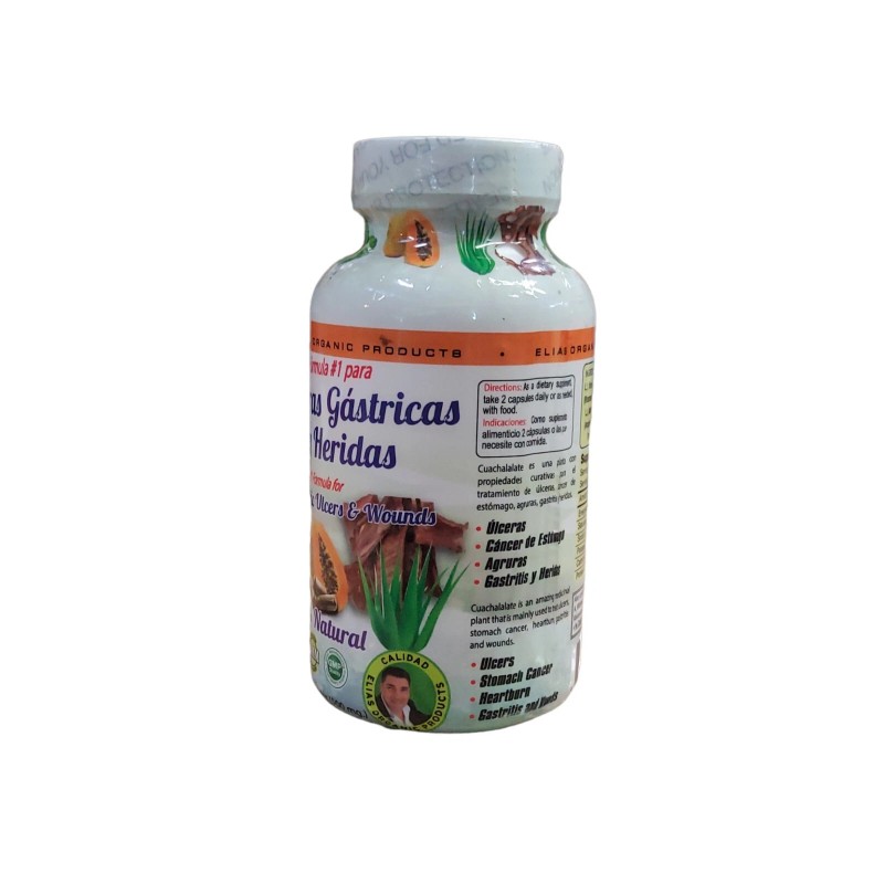 ELIAS PRODUCTS ULCERAS GASTRICAS Y HERIDAS NATURAL 60 CAPSULAS GASTRIC