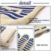 Oven Gloves, Heat Resistant 540 Degrees Grilling Gloves, Hot Surface