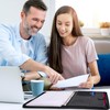 Antner Important Document Organizer Zipper Binder Family Life Emergency Portfolio
