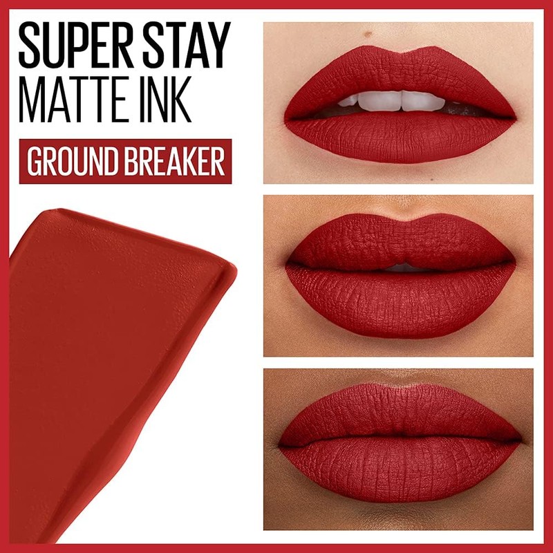 Labial líquido matte Maybelline Superstay 2 tonos – 80 Ruler