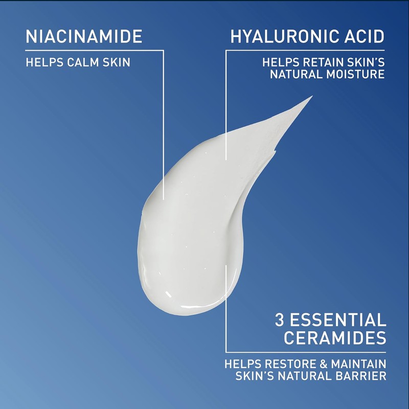 CeraVe - Loción facial hidratante Pm, 3 onzas