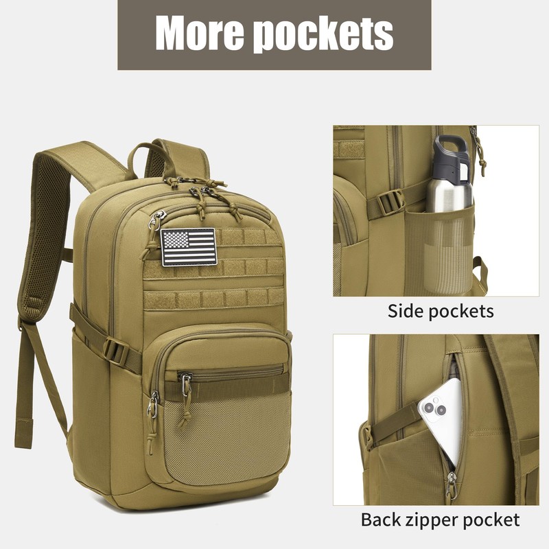 Military Tactical Backpack for Men Army 3 Days Assault Pack