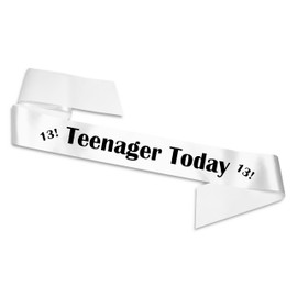 My Pretty Little Gifts Teenager Today Sash White