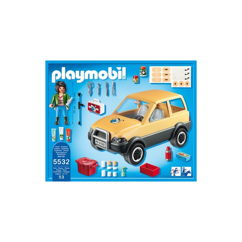 Playmobil 5532 City Life Vet with Car