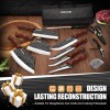 Unbranded Butcher Knife Set 14 PCS Chef Knife Set Hand