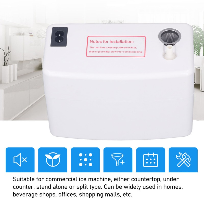 Condensate Pump 60HZ Low Noise 200ml Water Tank Safety Switch