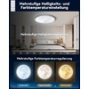Aphyni Moonlight Ceiling Light LED Diameter 30 cm, 24 W