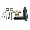Adjustable Trailer Hitch Tow Hitch Ball Mount 2" Receiver 8"