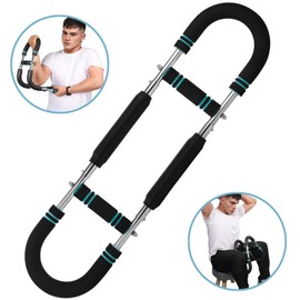 Twister Arm Trainer, Forearm Strengthener, Adjustable Chest Workout Equipment, Portable Spring Resistance Builder Strength Training for Arms Chest Shoulders, Detachable Design Fitness Anywhere