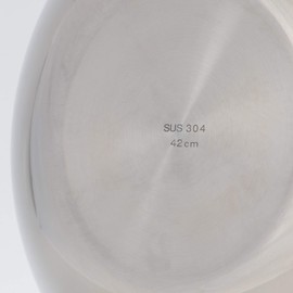 遠藤商事 18 – 8 Stainless Steel Color Line Ball 21 cm Green abc8820