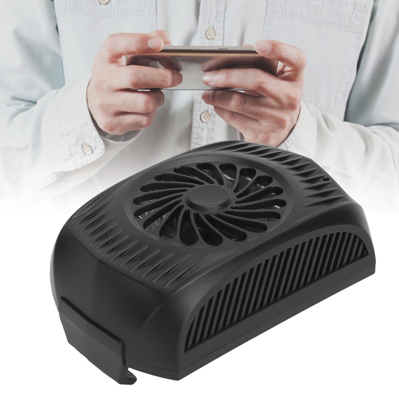 Mini Mobile Phone Cooling Fan with Clip USB Rechargable Cell
